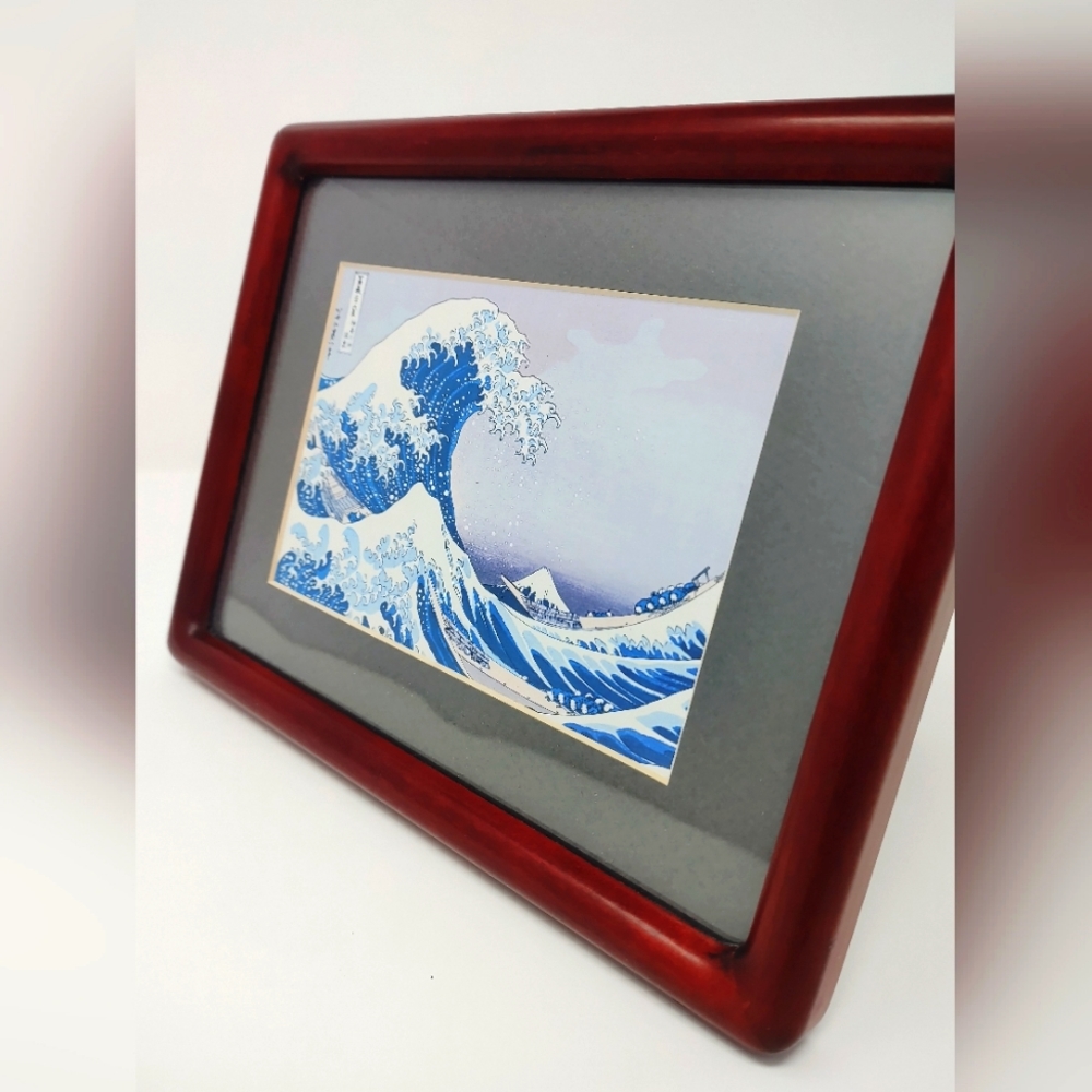 The Great Wave Photo In Frame - Picture 6 of 11